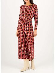 Blutsgeschwister Kombinezon "Draperie absolue" w kolorze pomarańczowym rozmiar: L. Pomarańczowe kombinezony damskie Blutsgeschwister, l, bez wzorów, z tkaniny, klasyczne, bez kołnierzyka, bez ramiączek. Za 252.34 zł.