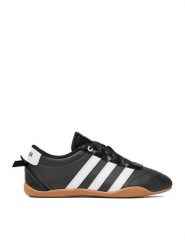 Adidas Sneakersy adidas-C-GRAND COURT LO GIRLS J KI3062 Czarny. Czarne buty sportowe dziewczęce Adidas, bez wzorów, ze skóry, bez zapięcia. Za 199.99 zł.