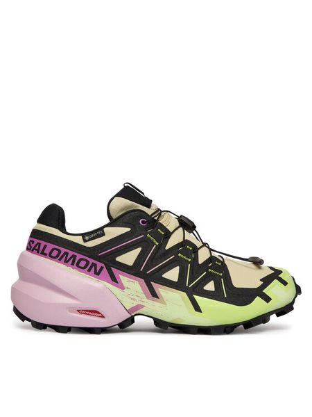 Salomon Buty do biegania Speedcross 6 Gore-Tex L47985700 Żółty. Żółte obuwie do biegania damskie Salomon. Za 575.99 zł.