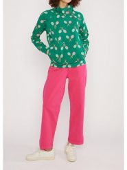 Blutsgeschwister Bluza "Oh So Nettkiss" w kolorze zielonym rozmiar: L. Zielone bluzy bez kaptura damskie Blutsgeschwister, l, z bawełny. Za 170.07 zł.