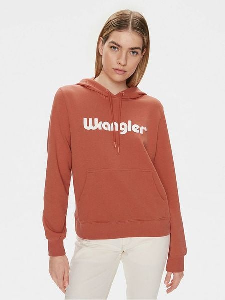 Wrangler Bluza w kolorze pomarańczowym rozmiar: S. Pomarańczowe bluzy z kapturem damskie Wrangler, s. Za 121.99 zł.