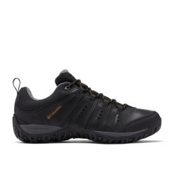 Columbia Buty Woodburn Ii 1553001012. Czarne buty trekkingowe męskie Columbia, z materiału, bez zapięcia, trekkingowe. Za 382.99 zł.