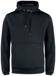 Clique Oakdale męska bluza z kapturem z poliestru – black. Czarne bluzy sportowe męskie CLIQUE, bez wzorów, sportowe, bez kołnierzyka, bez ramiączek. Za 233.14 zł.