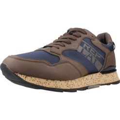 Buty REPLAY RS680089S Brązowy. Brązowe buty trekkingowe męskie Replay, z syntetyku, bez zapięcia, trekkingowe. Za 366.99 zł.