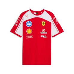 Treningowy top Puma Ferrari. Czerwone topy sportowe damskie Puma, xs, bez wzorów, bez ramiączek. Za 344.20 zł.