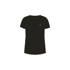 Koszulka do biegania RUN DRY damska. Białe t-shirty damskie KALENJI, bez wzorów, z materiału, bez kołnierzyka. Za 19.99 zł.