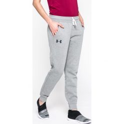 Under Armour - Spodnie. Szare spodnie sportowe damskie Under Armour, s, z bawełny. W wyprzedaży za 169.90 zł.