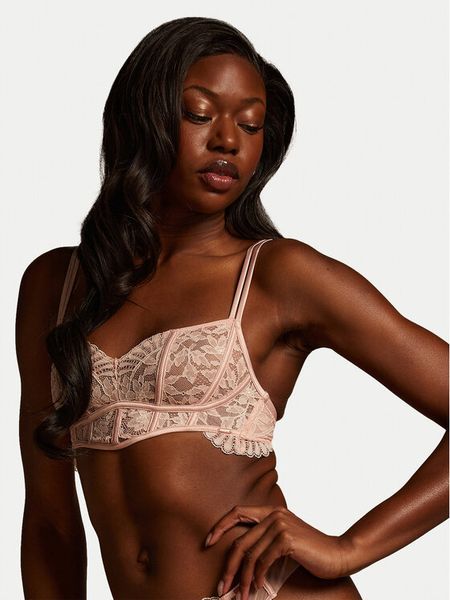 Hunkemöller Biustonosz braletka Kea 204783 Różowy. Czerwone biustonosze Hunkemöller, bez wzorów, z syntetyku. Za 129.99 zł.