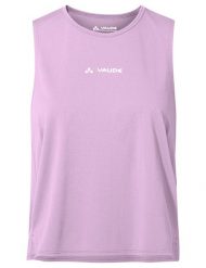 Top damski Vaude Scopi LW Top. Czerwone topy sportowe damskie Vaude, bez wzorów, z materiału, bez ramiączek. Za 159.49 zł.