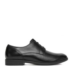 Półbuty Lasocki. Czarne buty wizytowe męskie Lasocki, bez zapięcia. Za 249.99 zł.
