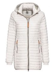 Camel Active Kurtka zimowa w kolorze białym rozmiar: 38. Białe kurtki damskie Camel Active, na zimę, bez wzorów, z puchu, bez kaptura. Za 304.99 zł.