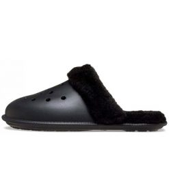 Kapcie Crocs CLASSIC FUZZ SCUFF SLIPPER 212143-001. Czarne kapcie damskie Crocs, z materiału. Za 258.91 zł.