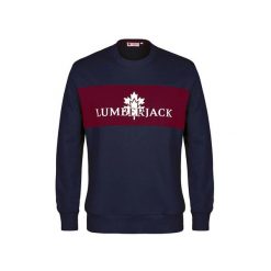 Bluza męska LUMBERJACK SWEATSHIRT. Czarne bluzy bez kaptura męskie Lumberjack, m. Za 149.99 zł.