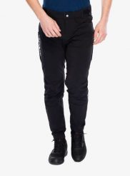 Spodnie rowerowe męskie Mons Royale Diversion Merino Trail Pants. Czarne spodnie materiałowe męskie Mons Royale, bez wzorów, z materiału, klasyczne, z standardowym stanem. Za 708.39 zł.