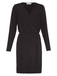 MOSS COPENHAGEN Sukienka "Jaqueline" w kolorze czarnym rozmiar: S/M. Czarne sukienki damskie MOSS COPENHAGEN, m, bez wzorów, bez kołnierzyka, bez ramiączek, mini. Za 83.62 zł.