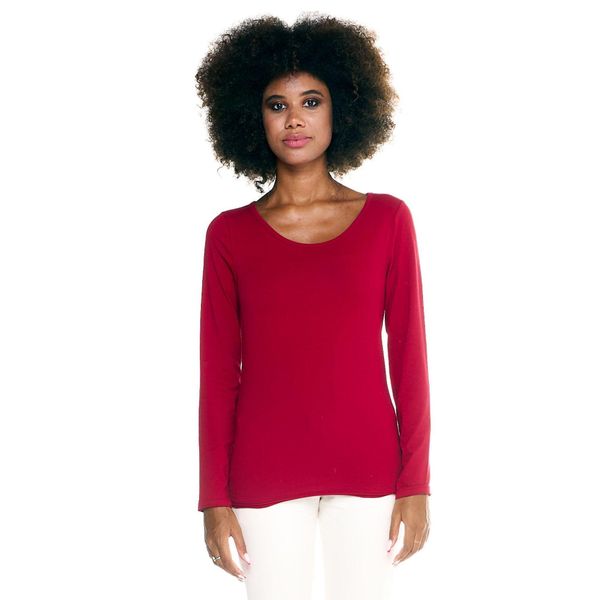 Koszulka na co dzień na siłownię. Czerwone bluzki damskie LEONE 1947 APPAREL, z bawełny, bez kołnierzyka, bez ramiączek. W wyprzedaży za 82.10 zł.