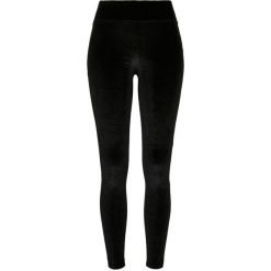 Damskie legginsy z wysoką talią Urban Classics velvet(GT). Czarne legginsy damskie Urban Classics, bez wzorów. Za 140.00 zł.