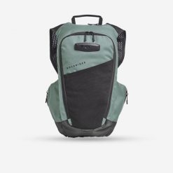Plecak z bukłakiem na rower MTB Rockrider Expl 7 l / 2 l wody. Czarne plecaki damskie ROCKRIDER, bez wzorów, z materiału. Za 179.99 zł.
