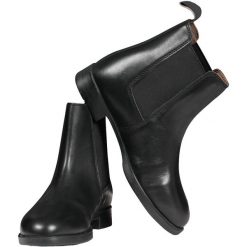 Buty ELT Jodhpur Star. Czarne buty wizytowe męskie ELT, z materiału, bez zapięcia. Za 285.50 zł.