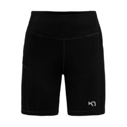 Szorty damskie Kari Traa Linnea. Czarne spodenki sportowe damskie Kari Traa, xl, z dresówki, do biegania. Za 317.50 zł.