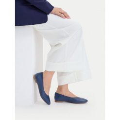 Baleriny Lasocki. Niebieskie baleriny damskie Lasocki, bez wzorów, bez obcasa. Za 149.99 zł.