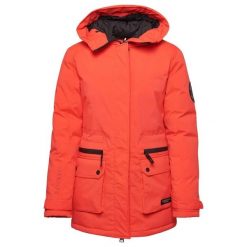 Pikowana parka dla kobiet Superdry City. Czerwone parki damskie Superdry., bez wzorów. Za 845.40 zł.