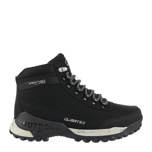 Buty trekkingowe męskie VERTIGO ALPES EVEREST M/BLACK. Czarne buty trekkingowe męskie Aulp, bez zapięcia, trekkingowe. W wyprzedaży za 259.99 zł.