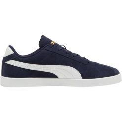 Buty Puma Club Ii 397444 04 niebieskie. Niebieskie buty sportowe na co dzień męskie z materiału, bez zapięcia. Za 316.07 zł.