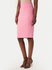 Rinascimento Spódnica ołówkowa CFC0128651003 Różowy Slim Fit. Czerwone spódniczki damskie RINASCIMENTO, m, bez wzorów, z syntetyku, ołówkowe. Za 349.99 zł.