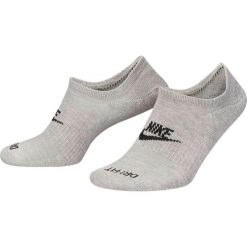 Skarpety sportowe unisex Nike NK Everyday Plus Cush Footie. Szare skarpetki damskie Nike, bez wzorów. Za 89.83 zł.