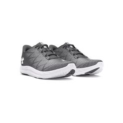 Buty do biegania męskie Under Armour Charged Speed Swift. Szare obuwie do biegania damskie Under Armour. Za 261.99 zł.