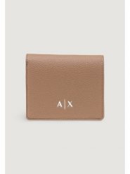 Armani Exchange Portfel XW002123 AF17019 U6186 Beżowy. Brązowe portfele damskie Armani Exchange, bez wzorów, ze skóry. Za 269.99 zł.