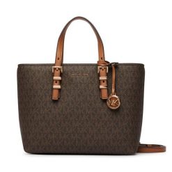 Torebka MICHAEL Michael Kors. Brązowe torebki klasyczne damskie MICHAEL Michael Kors, bez wzorów, bez dodatków. Za 703.99 zł.
