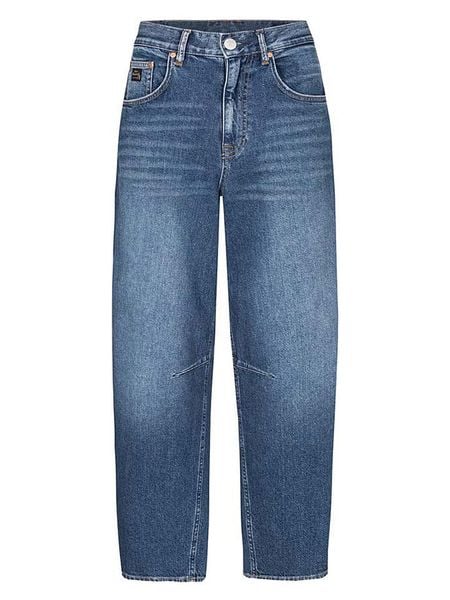 Herrlicher Dżinsy "Barrow" - Mom fit - w kolorze niebieskim rozmiar: W31. Niebieskie jeansy damskie Herrlicher, z podwyższonym stanem. Za 204.95 zł.
