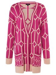 More & More Kardigan w kolorze różowo-beżowym rozmiar: 42. Brązowe kardigany damskie MORE & MORE, bez wzorów, z wiskozy. Za 91.34 zł.