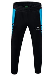 Spodnie Erima Six Wings Worker Czarne Junior. Czarne spodnie sportowe damskie Erima, s, z materiału, na fitness i siłownię. Za 247.99 zł.
