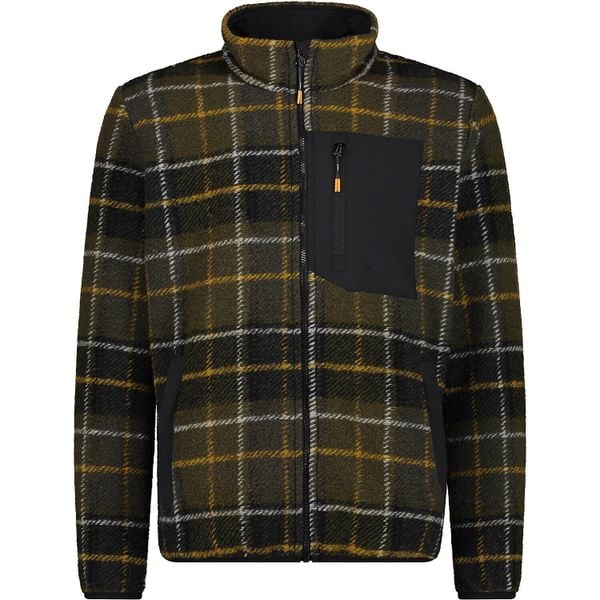 Kurtka wooltech CMP. Zielone kurtki męskie CMP, bez wzorów, z materiału, retro, z kapturem. Za 566.75 zł.
