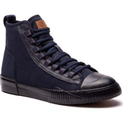 Trampki G-STAR RAW - Rackam Scuba Mid D10757-8390-6486 Saru Blue. Niebieskie trampki i tenisówki męskie G-Star Raw, bez wzorów, z gumy, bez zapięcia. W wyprzedaży za 359.00 zł.