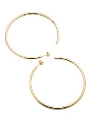 Pandora Pozłacane kolczyki-kreole rozmiar: onesize. Żółte kolczyki damskie Pandora, metalowe. Za 622.45 zł.