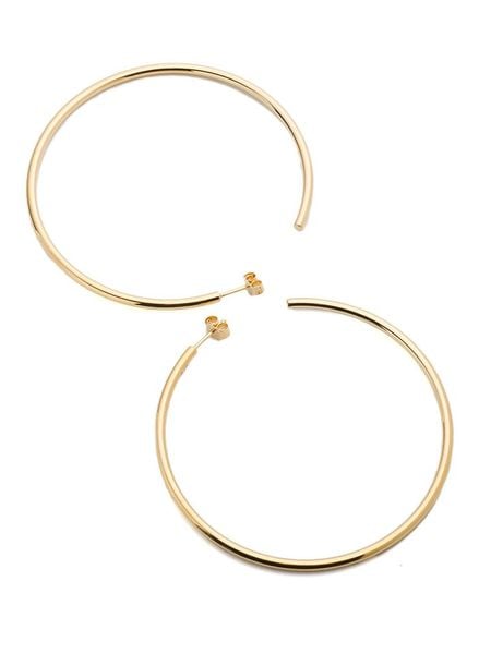 Pandora Pozłacane kolczyki-kreole rozmiar: onesize. Żółte kolczyki damskie Pandora, metalowe. Za 622.45 zł.