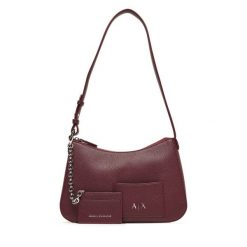 Torebka Armani Exchange. Czerwone torebki klasyczne damskie Armani Exchange, bez wzorów, bez dodatków. Za 589.99 zł.