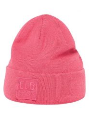 ELBSAND Czapka beanie "Bea" w kolorze różowym rozmiar: onesize. Różowe czapki zimowe damskie ELBSAND, z materiału. Za 108.74 zł.