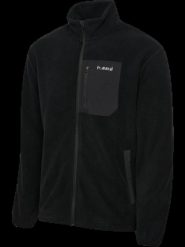 Hummel Kurtka polarowa hmlPOLAR FLEECE JACKET – ciepła izolacja. Czarne kurtki męskie HUMMEL, xl, bez wzorów, z polaru, sportowe, bez kaptura. Za 256.43 zł.