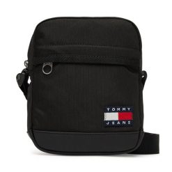 Saszetka Tommy Jeans. Czarne saszetki męskie Tommy Jeans, z jeansu. Za 149.99 zł.