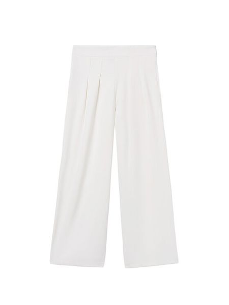 Mayoral Spodnie materiałowe 6548 Écru Regular Fit. Białe spodnie dziewczęce Mayoral, z materiału. Za 144.99 zł.