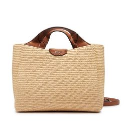 Torebka DKNY. Brązowe torebki klasyczne damskie DKNY, bez wzorów, bez dodatków. Za 749.99 zł.