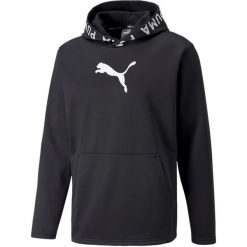 Bluza dresowa męska Puma TRAIN PWR. Czarne bluzy z kapturem męskie Puma, m, z dresówki. Za 99.00 zł.