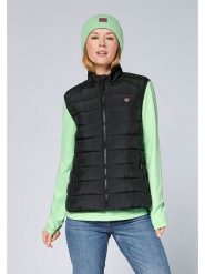 Chiemsee Kamizelka pikowana w kolorze czarnym rozmiar: L. Czarne kamizelki damskie Chiemsee, l. Za 195.77 zł.