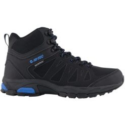 Buty trekkingowe męskie Hi-Tec Raven Mid Wp. Czarne buty trekkingowe męskie Hi-tec, na jesień, z materiału, bez zapięcia. Za 479.99 zł.