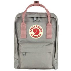 Plecak codzienny Kanken Mini. Szare plecaki damskie Fjällräven, bez wzorów. Za 429.99 zł.
